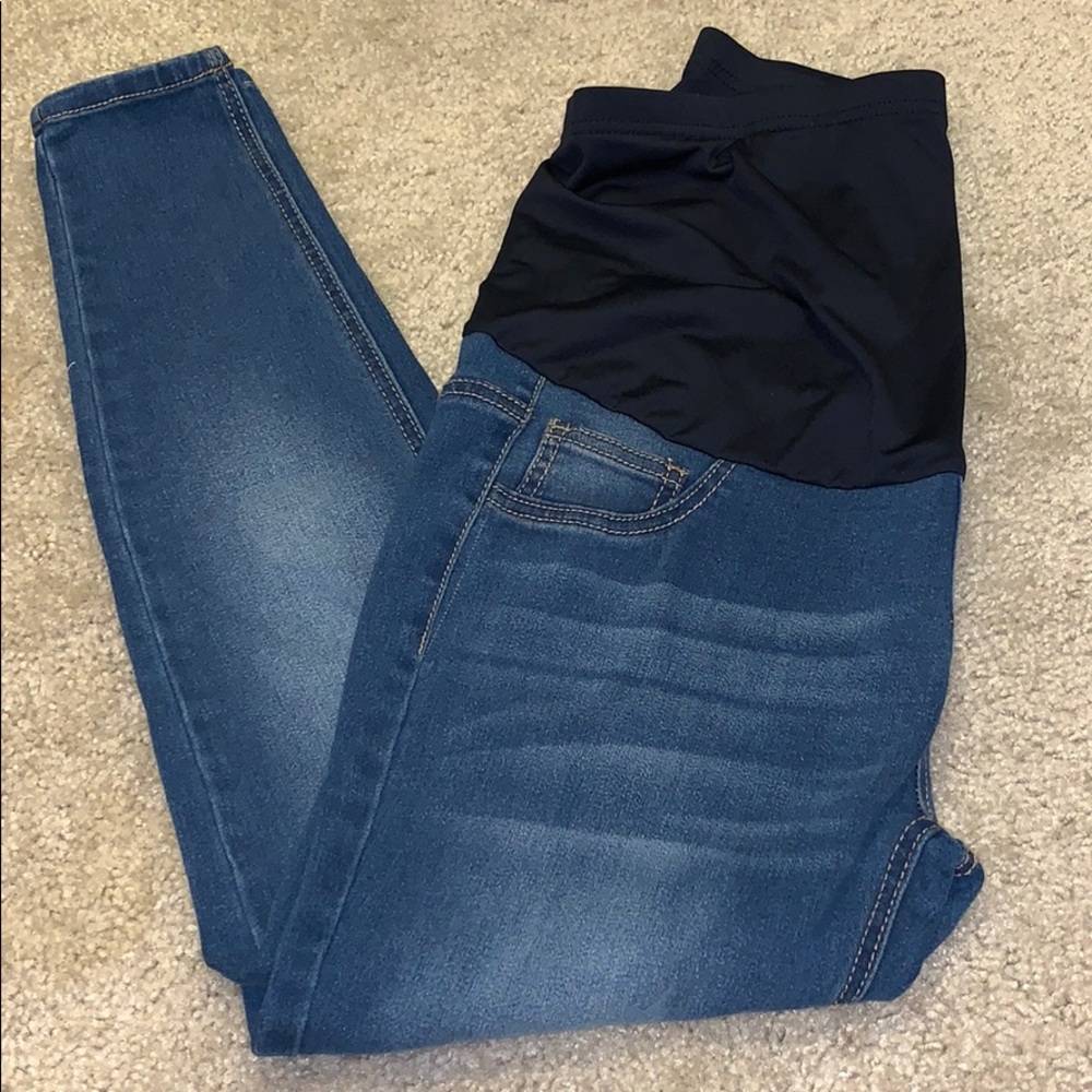 Jean maternity pants